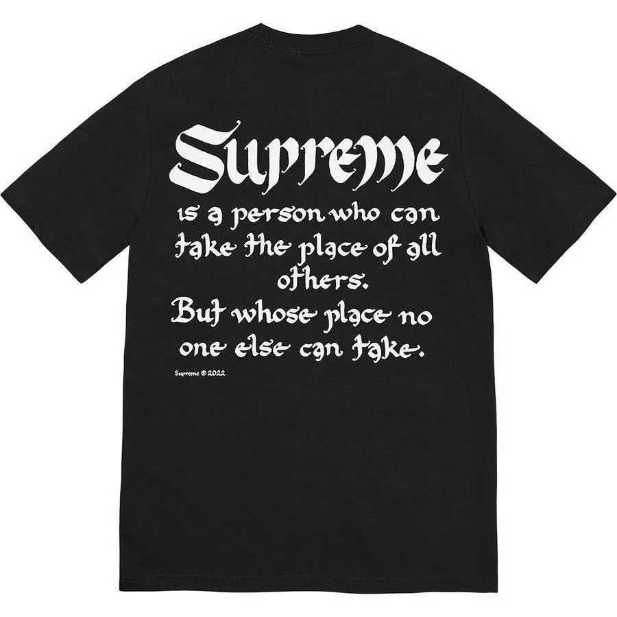 Supreme Person Tee (Black)