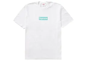 Supreme Tiffany & Co. Box Logo Tee White