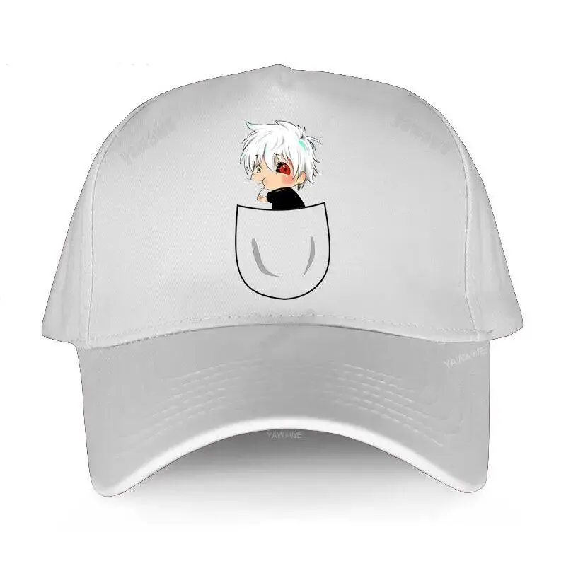 Tokyo Ghoul Anime Unisex Baseball Cap Cute Design Summer Classic Fashion Print Hat