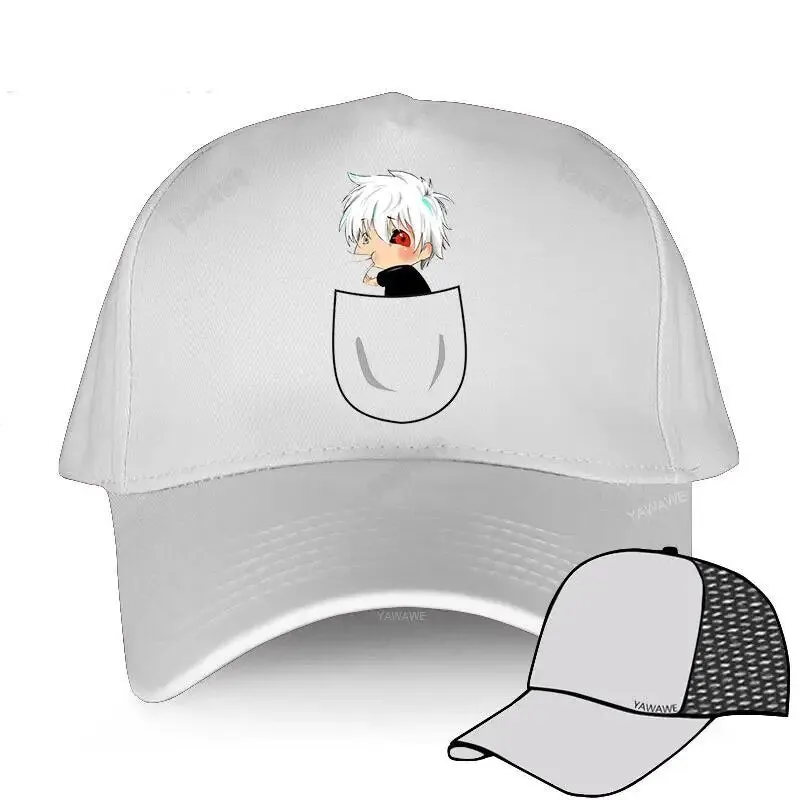 Tokyo Ghoul Anime Unisex Baseball Cap Cute Design Summer Classic Fashion Print Hat