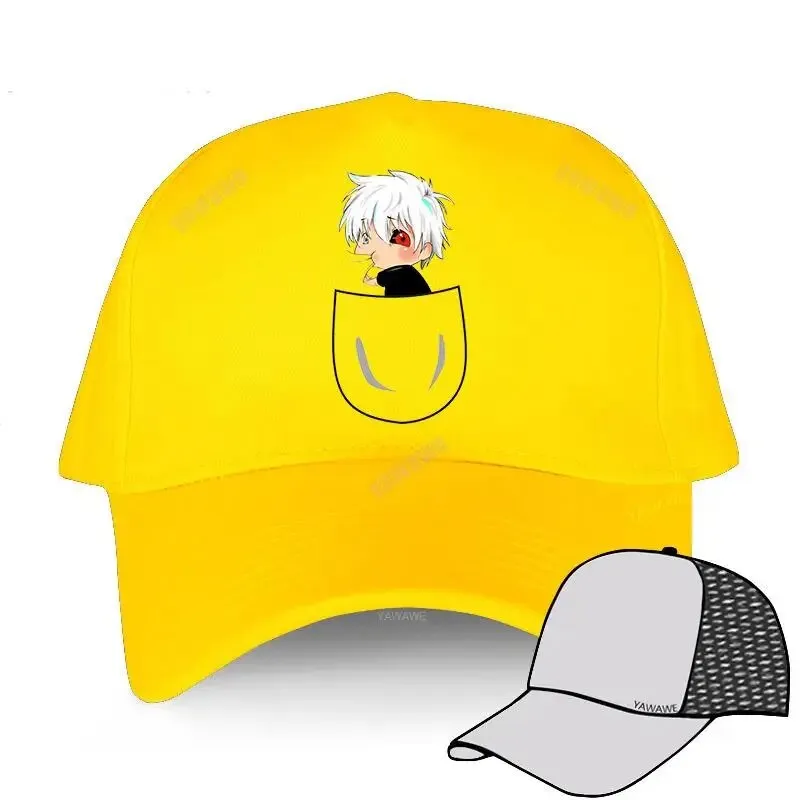 Tokyo Ghoul Anime Unisex Baseball Cap Cute Design Summer Classic Fashion Print Hat