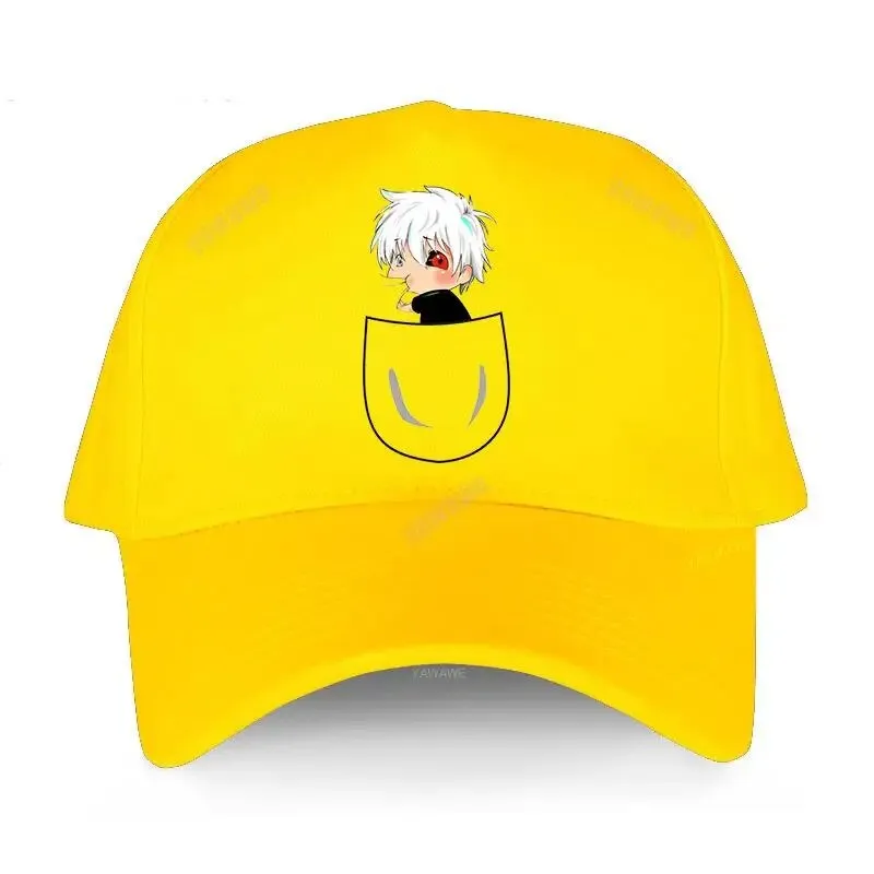 Tokyo Ghoul Anime Unisex Baseball Cap Cute Design Summer Classic Fashion Print Hat