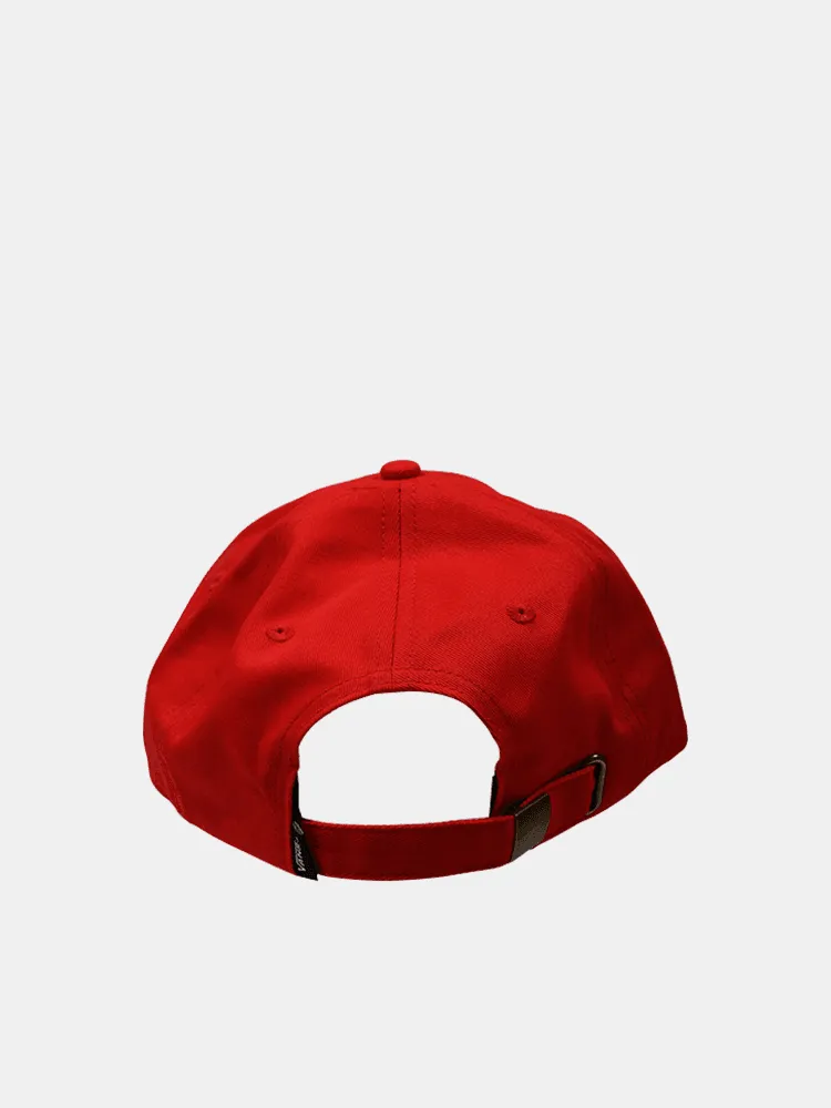 Vans New Varsity Curved Bill Jockey Cap - High Risk Red