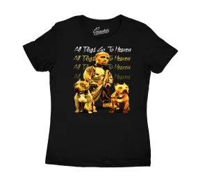 Womens Lightning 4 Shirt - All Dogs - Black