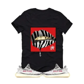 Yeezy Boost 350 V2 Zebra Black T (Lipstick)